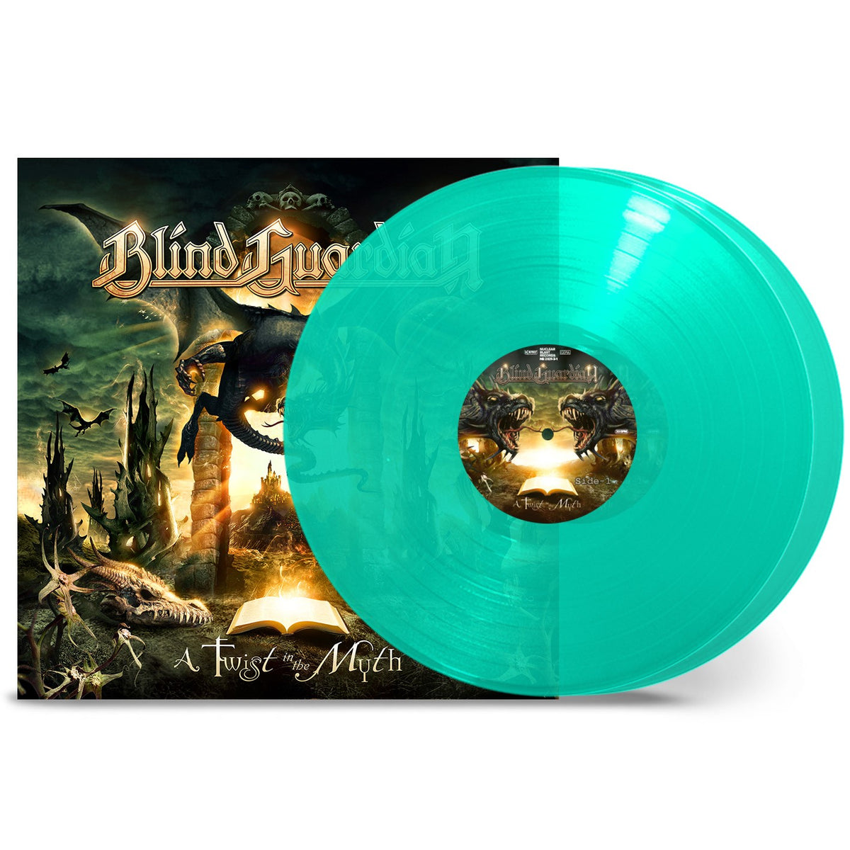 Blind Guardian – A Twist In The Myth  2 x Vinyle, LP, Édition limitée, Réédition, Mint Green