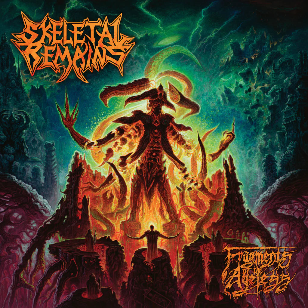 Skeletal Remains – Fragments Of The Ageless Vinyle, LP, Album, Édition Limitée, 180g, Opaque Spring Green