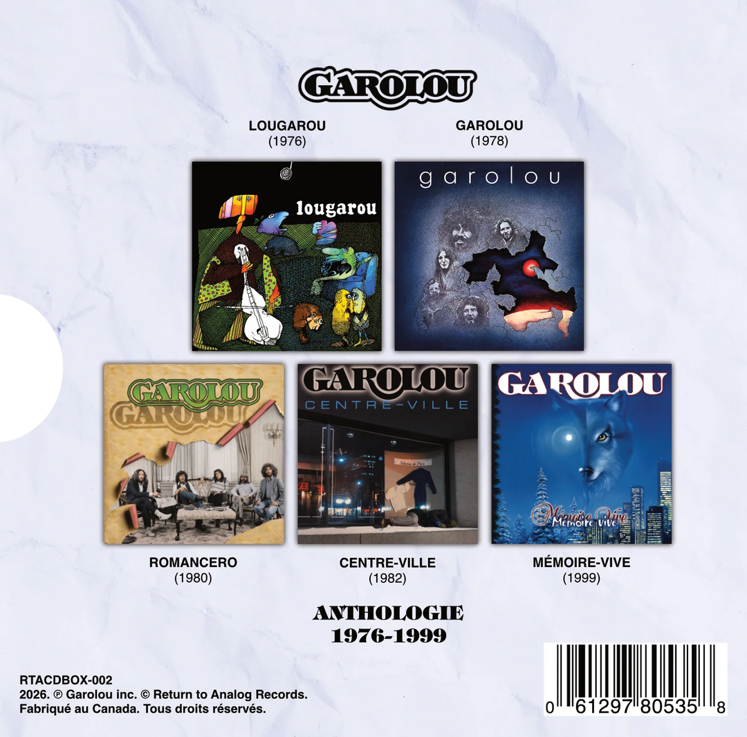 Garolou – Anthologie 1976-1999 - 5 x CD, Compilation