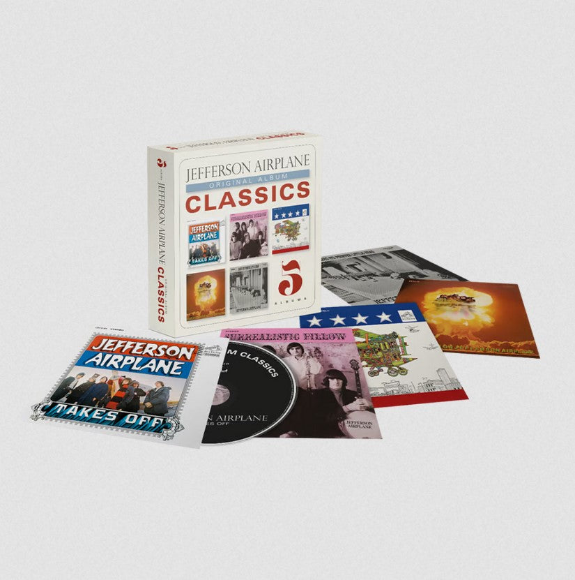 Jefferson Airplane - Original Album Classics 5 x CD, Album, Réédition