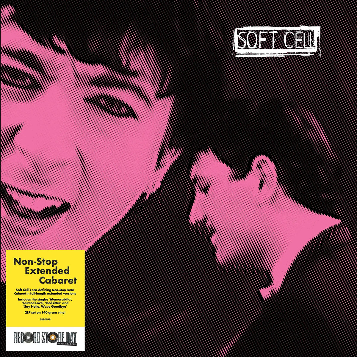 Soft Cell - Non-Stop Extended Cabaret  2 x Vinyle, LP, Album, Édition Limitée, 140g