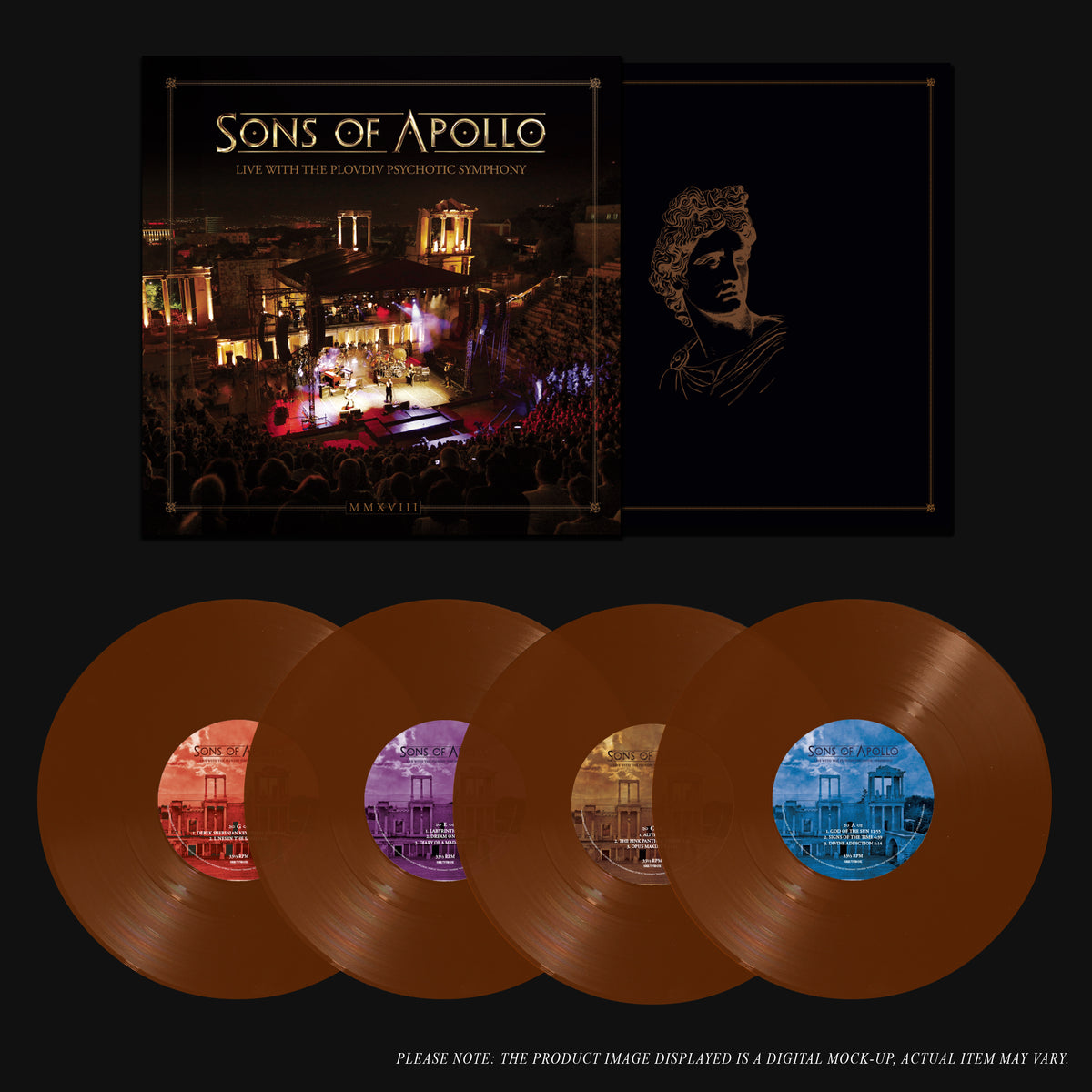 Sons Of Apollo - Live With The Plovdiv Psychotic Symphony 4 x Vinyle, LP, Box Set + Booklet