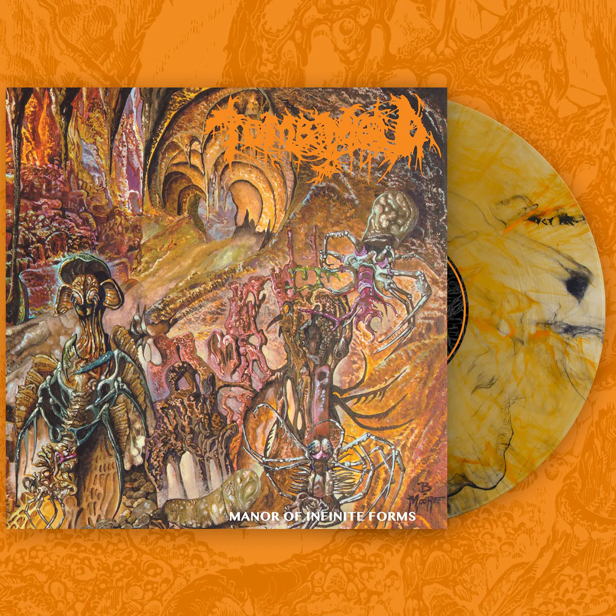 Tomb Mold – Manor Of Infinite Forms, Vinyle, LP, Album, Édition limitée, Réimpression, Koi Pond Marble