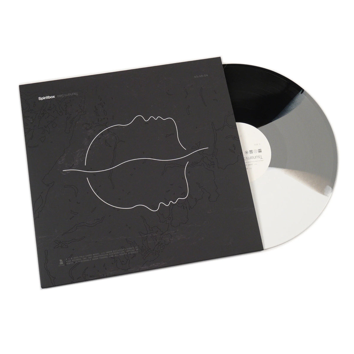 Spiritbox – Tsunami Sea, LP, Album, Édition limitée, Trri-Colour Black/Grey/White