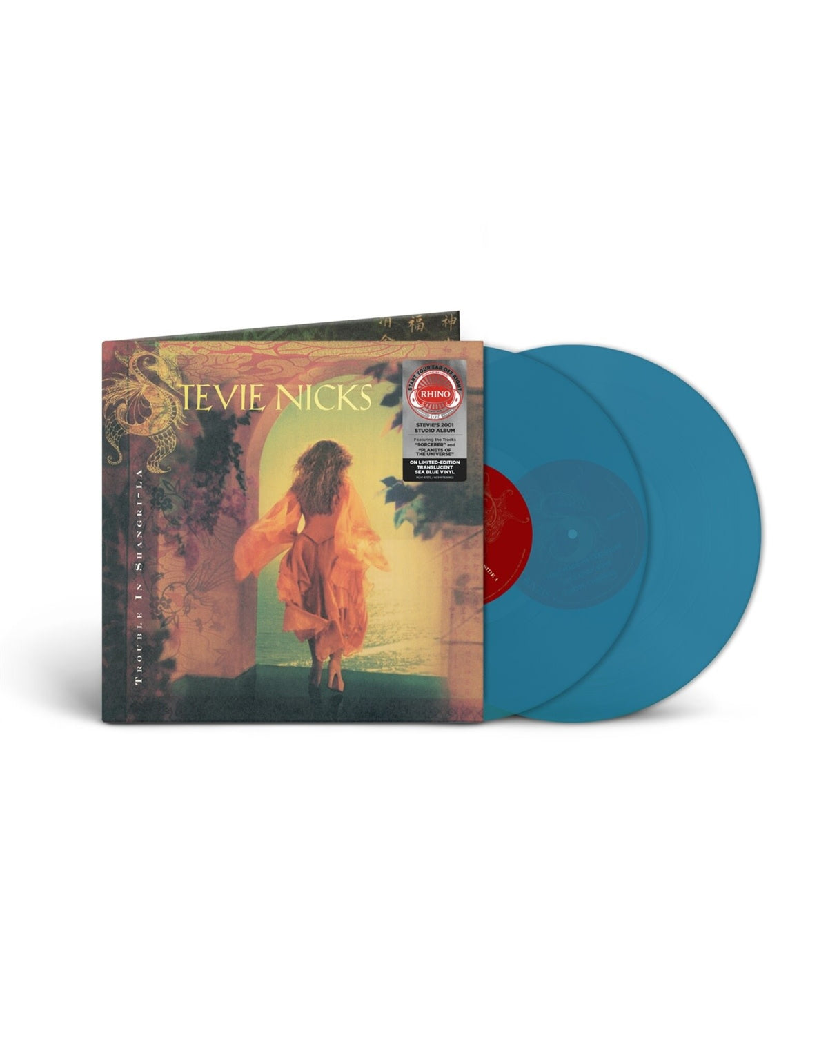 Stevie Nicks – Trouble In Shangri-La  2 x Vinyle, LP, Album, Édition Limitée, Réédition, Translucent Sea Blue