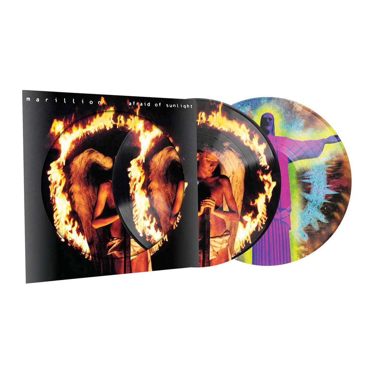 Marillion -Afraid of Sunlight (2019 Remix) 2 x Vinyle, LP, Album, Picture Disc, 30ème Anniversaire