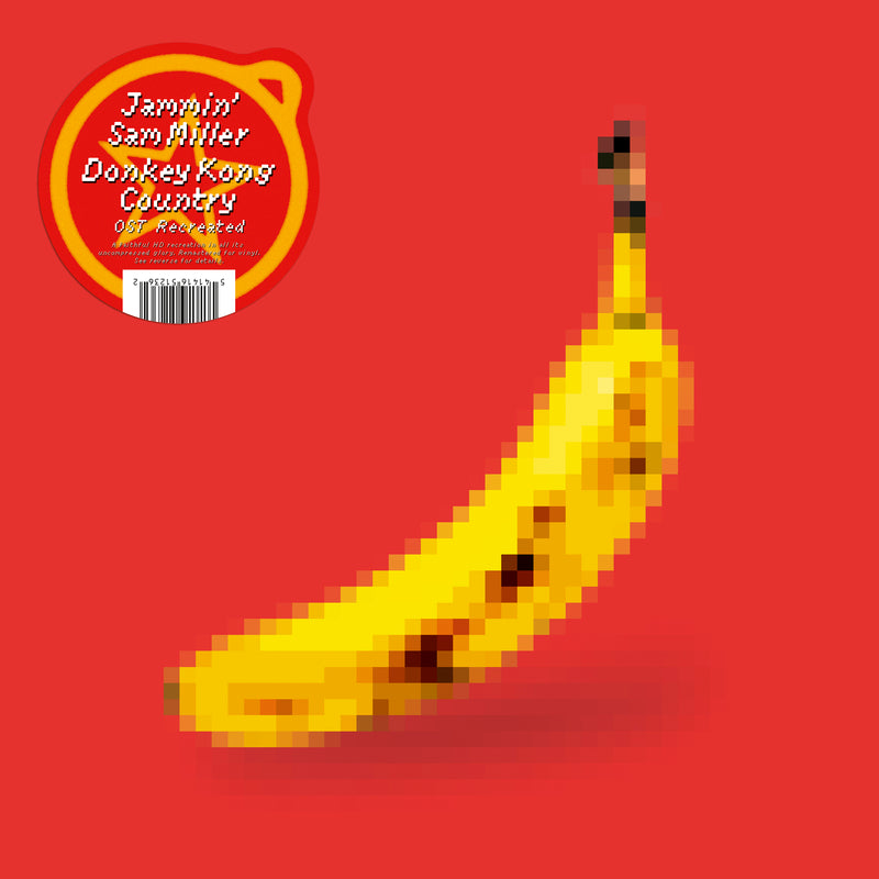 Jammin' Sam Miller – Donkey Kong Country OST Recreated  2 x Vinyle, LP, Album, Yellow [Banana Yellow]