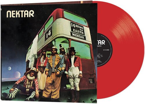 Nektar ‎– Down To Earth  Vinyle, LP, Album, Édition Limitée, Réédition, Rouge
