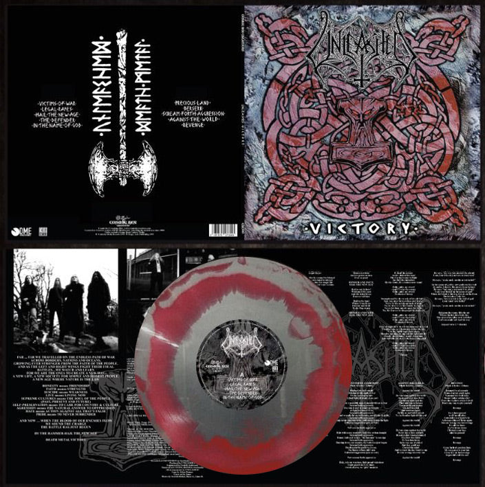 Unleashed – Victory Vinyle, LP, Album, Édition Limitée, Oxblood / Silver Swirl