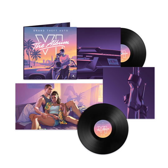 Grand Theft Auto VI: The Album – 2LP vinyle noir