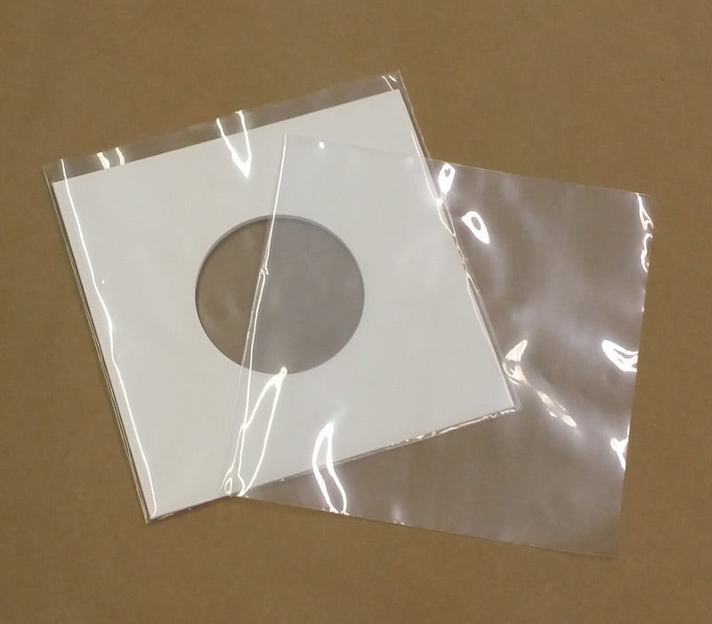 Pochette plastique pour 45 tours 7 pouces