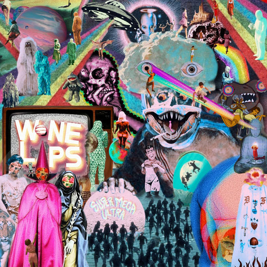 Wine Lips - Super Mega Ultra Vinyle, LP, album, édition limitée, Levitation Swirl