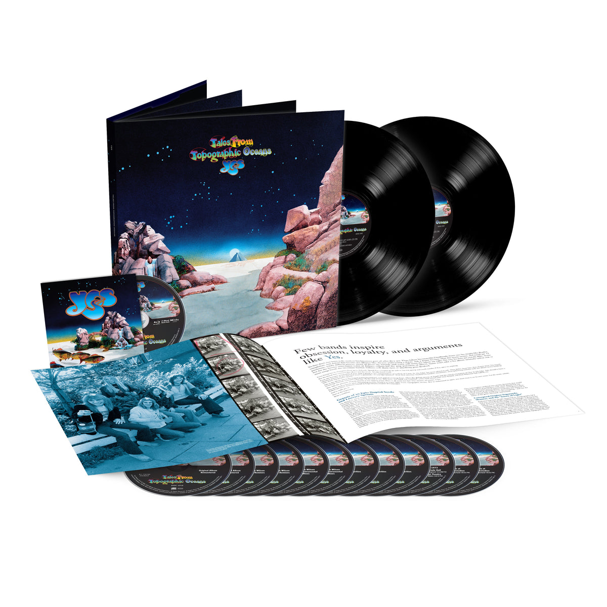Yes – Tales From Topographic Oceans (Super Deluxe Edition) 12 x CD + 2 ...