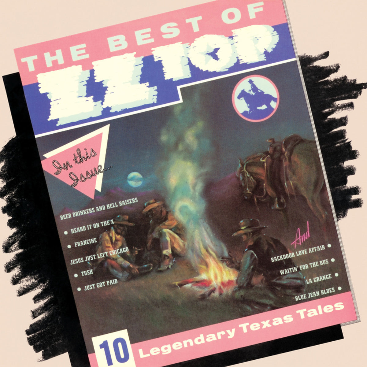 ZZ Top – The Best Of ZZ Top  Vinyle, LP, Compilation, Réédition