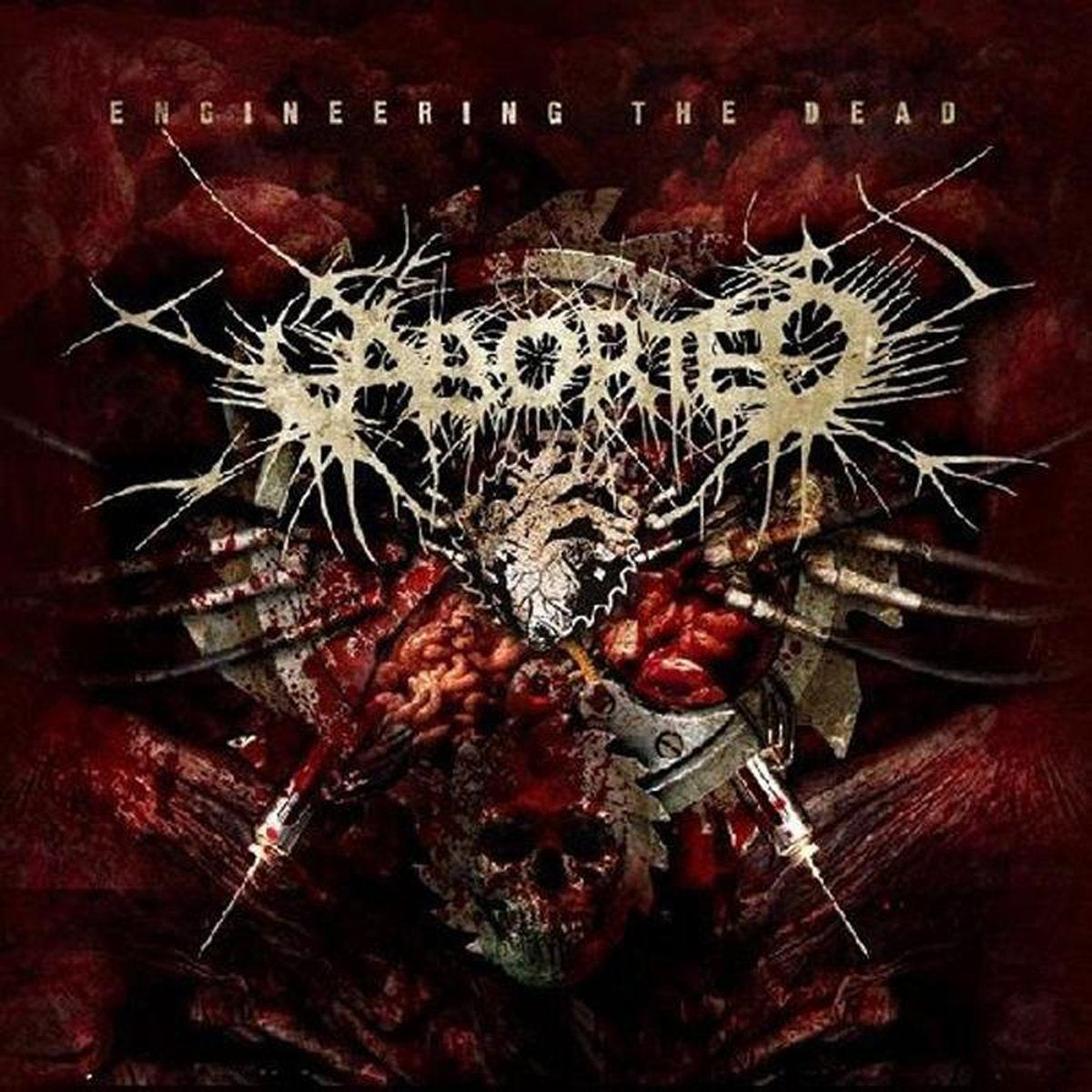 Aborted – Engineering The Dead  Vinyle, LP, Album, Édition Limitée, Réédition, Rouge Transparent