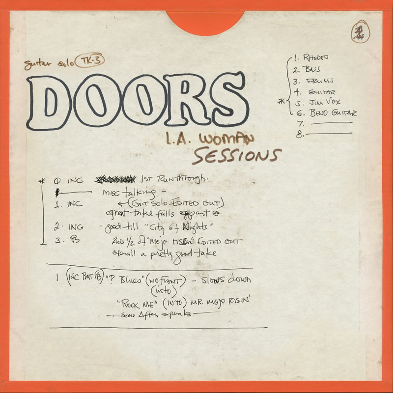 Doors - L.A. Woman Sessions  4 x Vinyle, LP, Album, Box Set, Édition Limitée