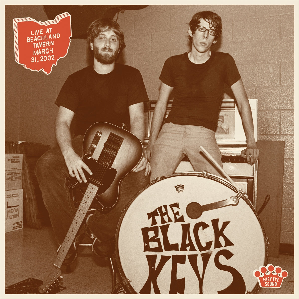 Black Keys -  Live At Beachland Tavern (March 31, 2022) Vinyle, LP, Édition Limitée, Tangerine