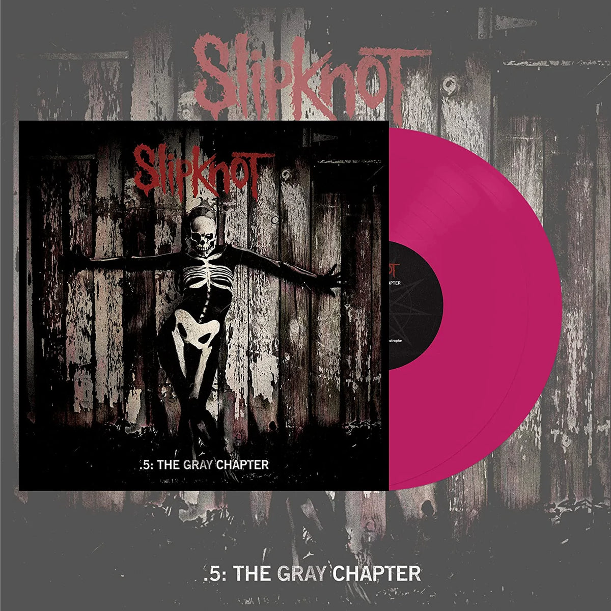 Slipknot – .5: The Gray Chapter  2 x Vinyle, LP, Album, Édition Limitée, Réédition, Repress, Rose