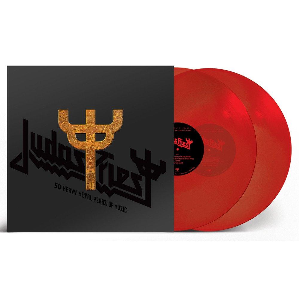 Judas Priest – Reflections - 50 Heavy Metal Years Of Music  2 x LP, Compilation, 180g, Gatefold, Rouge