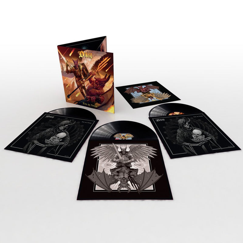 Dio  ‎– Evil Or Divine  3 × Vinyle, LP, Album, Edition limitée, Réédition, Remasterisé, 180g