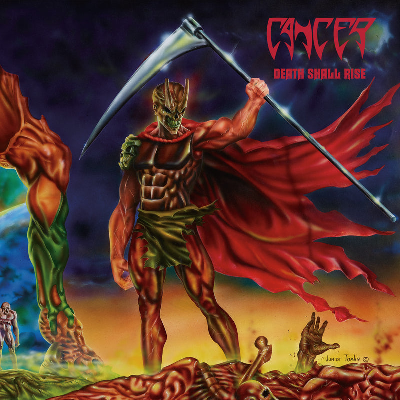 Cancer  – Death Shall Rise  Vinyle, LP, Album, Édition Limitée, Réédition, Rouge