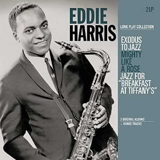 Eddie Harris – Long Play Collection (Exodus To Jazz / Mighty Like A Rose / Jazz For Breakfast At Tiffany's) 2 x Vinyle, LP, Compilation, Remasterisé, Stéréo
