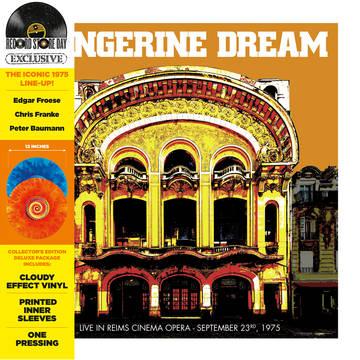 Tangerine Dream - Live At Reims Cinema Opera (September 23, 1975)  2 x Vinyles, LP, Album, Édition Limitée, Cloudy Effect