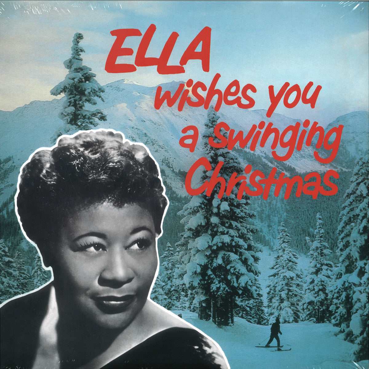 Ella Fitzgerald – Ella Wishes You A Swinging Christmas  Vinyle, LP, Album, Réédition, Stéréo, Clear