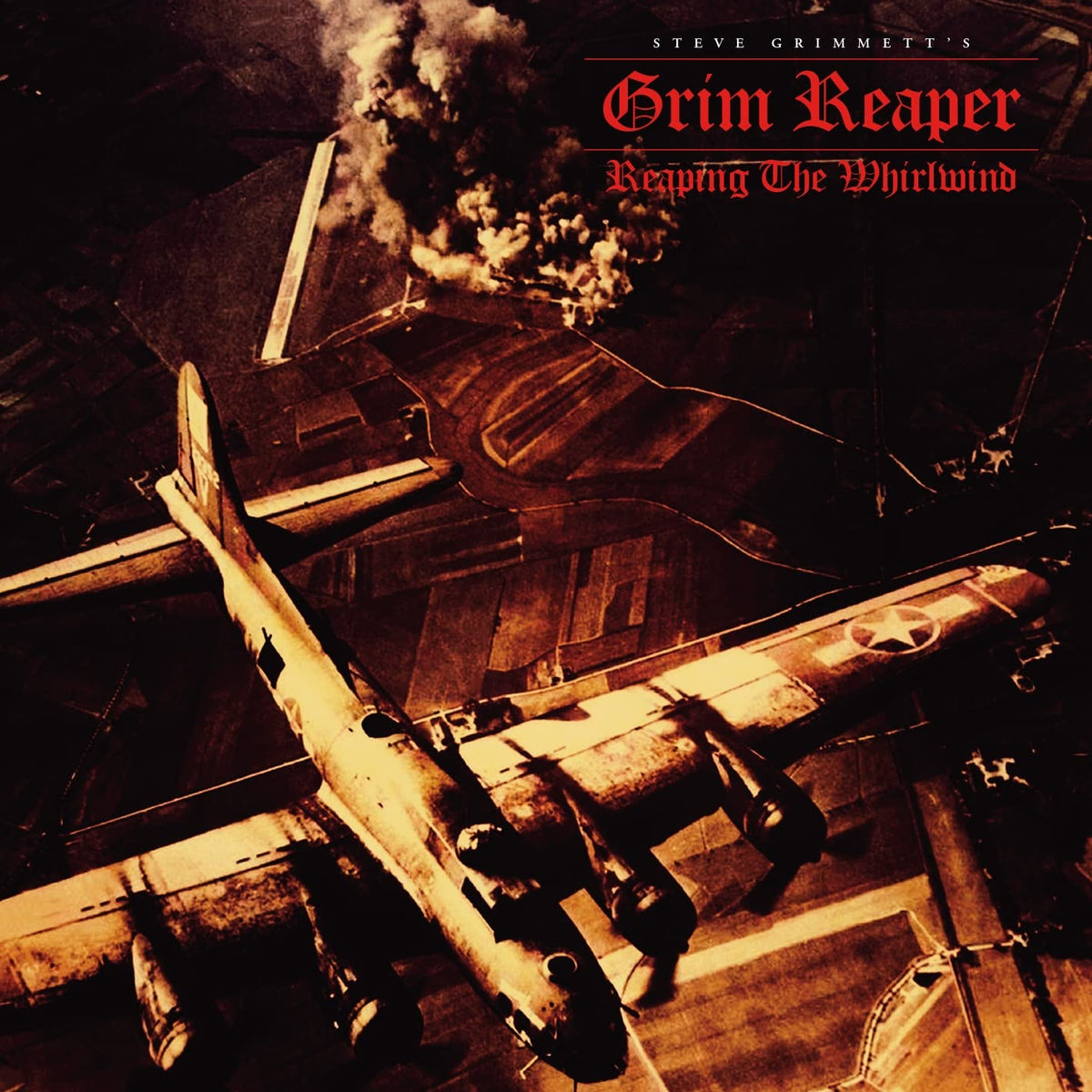 Grim Reaper  – Reaping The Whirlwind  2 x Vinyle, LP, Édition Limitée, White/ Red Splatter