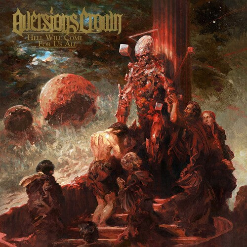 Aversions Crown – Hell Will Come For Us All  Vinyle, LP, Album, Edition Limitée,Red With Black Splatter