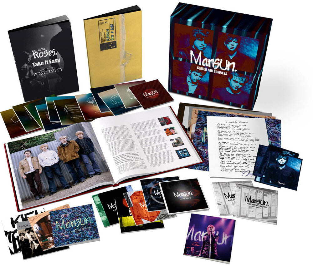 Mansun ‎– Closed For Business  24 x  CD, Album, Réédition, Remasterisé + DVD-Video, Coffret, Compilation, Édition Limitée