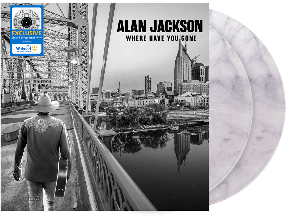 Alan Jackson  – Where Have You Gone 2 x Vinyle, LP, Album, Black & White Swirl