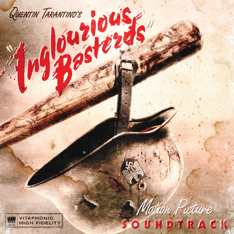 Artistes Divers – Quentin Tarantino's Inglourious Basterds (Motion Picture Soundtrack)  Vinyle, LP, Compilation, Édition Limitée, Rouge Translucide [Blood-Red]