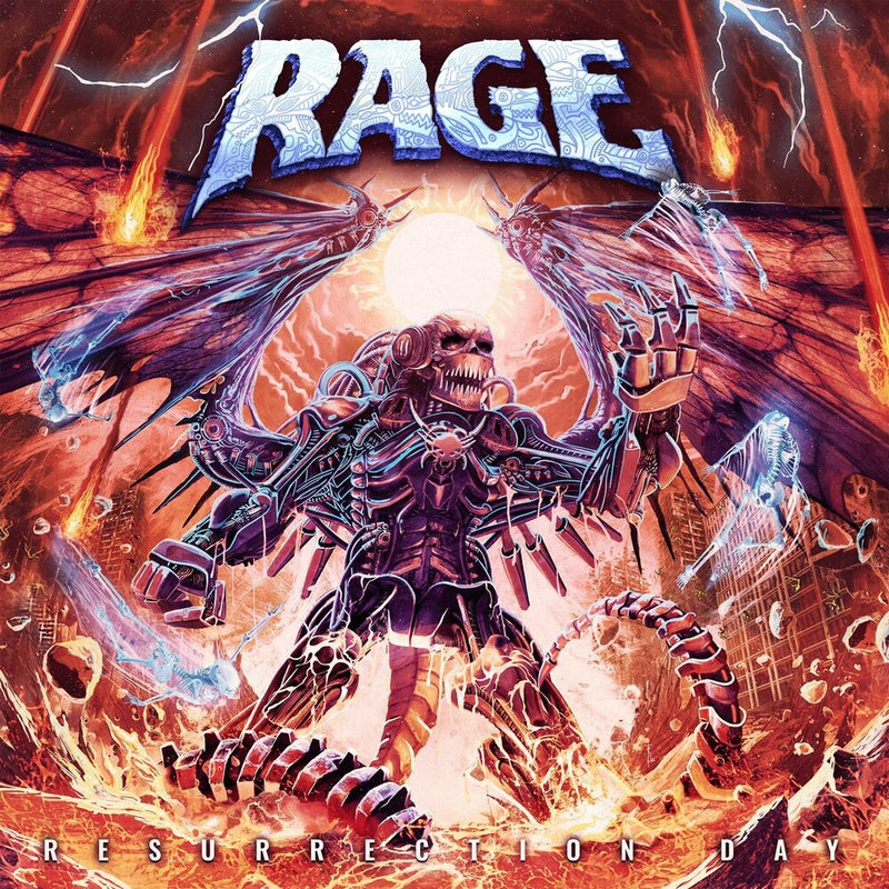 Rage  – Resurrection Day  CD, Album, Digipack