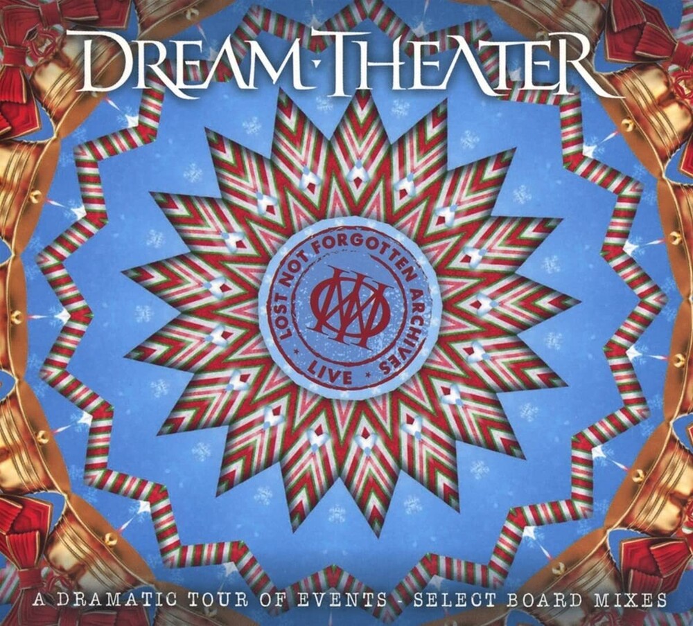 Dream Theater – A Dramatic Tour Of Events – Select Board Mixes  3 x Vinyle, LP, Album, Stéréo, Blue Transparent +  2 x CD, Album, Stéréo, Édition Limitée, Réédition