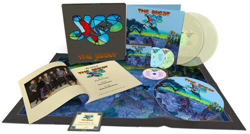 Yes – The Quest  2 x Vinyle, LP, Album, Glow in the Dark + 2 x CD, Album + Blu-ray Audio Coffret, Édition Deluxe, Édition Limitée