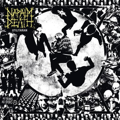 Napalm Death ‎– Utilitarian  Vinyle, LP, Album, Réédition, 180 grammes