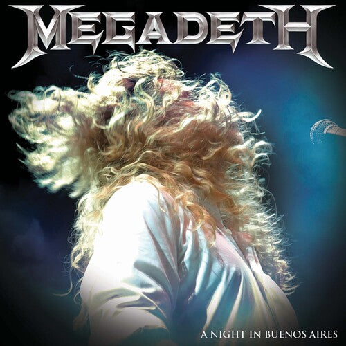 Megadeth – A Night In Buenos Aires  3 x Vinyle, LP, Édition Limitée, Bleu