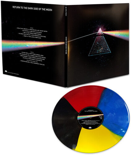 Artistes Divers – Return To The Dark Side Of The Moon A Tribute To Pink Floyd  Vinyle, LP, Album, Compilation, Édition limitée, Réédition, Vinyle multicolore