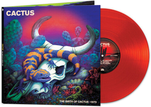 Cactus  – The Birth Of Cactus - 1970  Vinyle, LP, Édition Limitée, Red