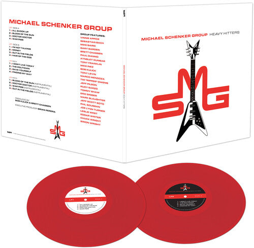 The Michael Schenker Group – Heavy Hitters  2 x Vinyle, LP, Édition Limitée, Gatefold, Red