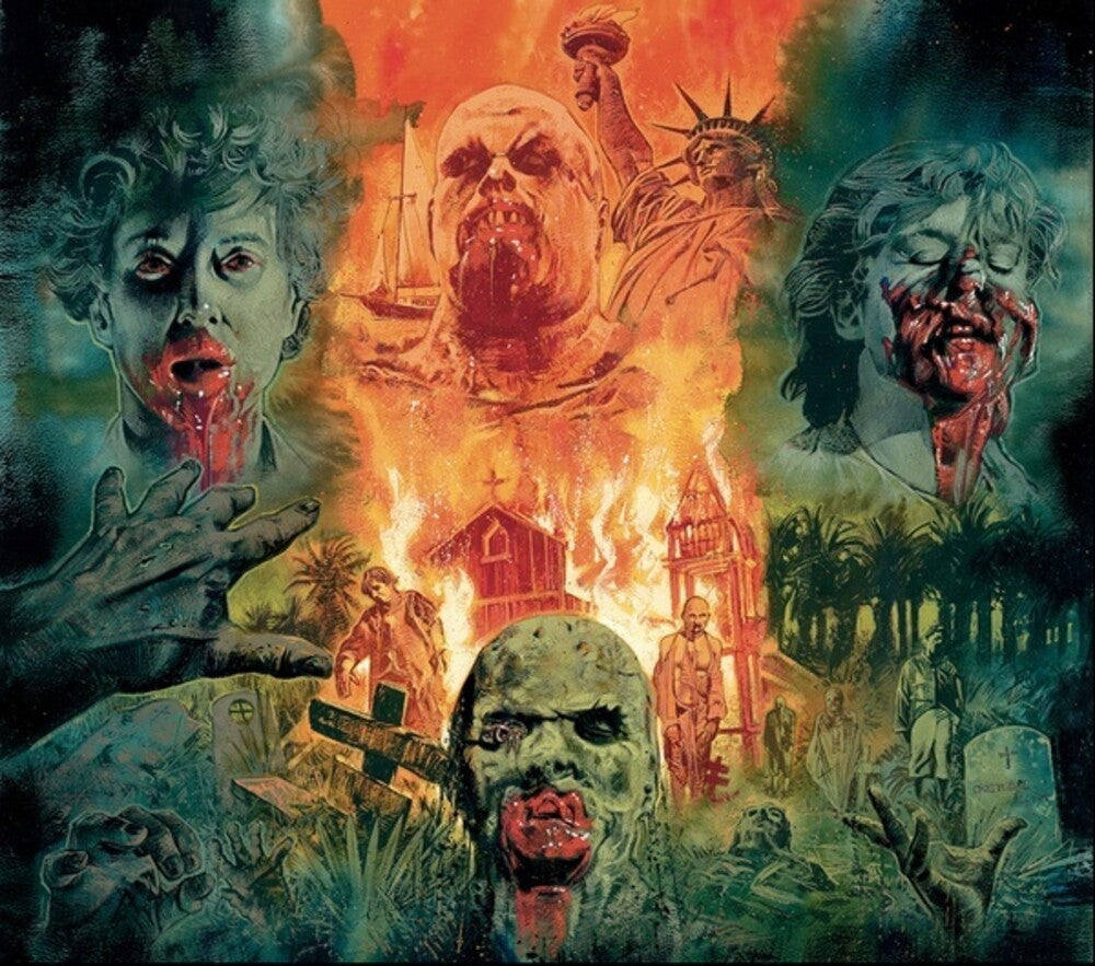 Fabio Frizzi – Zombie Flesh Eaters - Original Motion Picture Soundtrack  Vinyle, LP, Clear/ Green