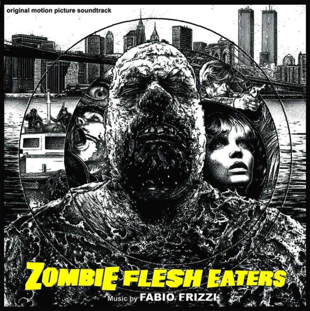 Fabio Frizzi – Zombie Flesh Eaters - Original Motion Picture Soundtrack  Vinyle, LP, Yellow / Red