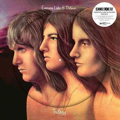 Emerson, Lake & Palmer – Trilogy  Vinyle, LP, Album, Édition limitée, Picture Disc, Réédition, Édition 50e anniversaire