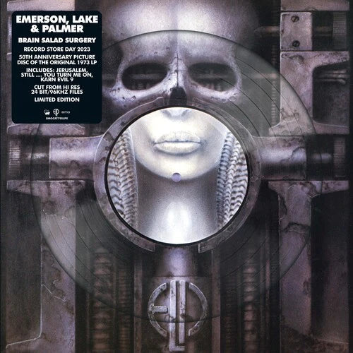 Emerson, Lake & Palmer - Brain Salad Surgery Vinyle, LP, Édition Limitée, 50ème Anniversaire, Picture Disc