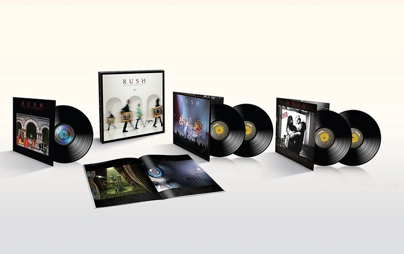 Rush – Moving Pictures  5 x Vinyle, LP, Édition Deluxe, Réédition, Remasterisé, Stéréo, 180g, Édition 40e Anniversaire