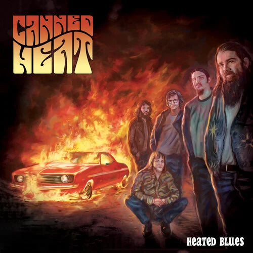 Canned Heat - Heated Blues  Vinyles, LP, Album, Édition Limitée, Red & Yellow Splatter