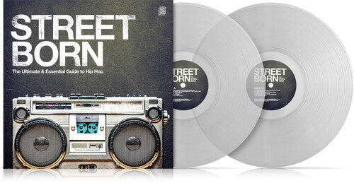 Artistes Variés – Street Born - The Ultimate &amp; Essential Guide To Hip Hop  2 x Vinyle, LP, Compilation, Edition Limitée, Gatefold / 180g / Argent
