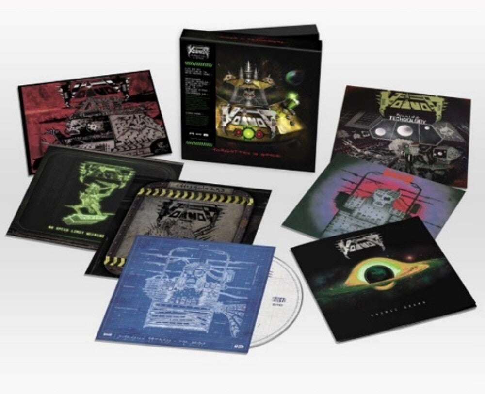 Voïvod - Forgotten In Space  5 x CD, Album, Compilation + DVD + Livret 20 pages, Coffret