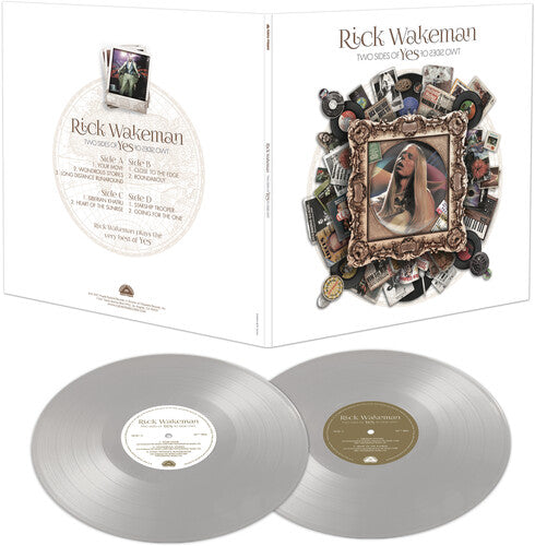 Rick Wakeman – Two Sides Of Yes  2 x Vinyle, LP, Album, Édition Limitée, Réédition, Stéréo, Silver